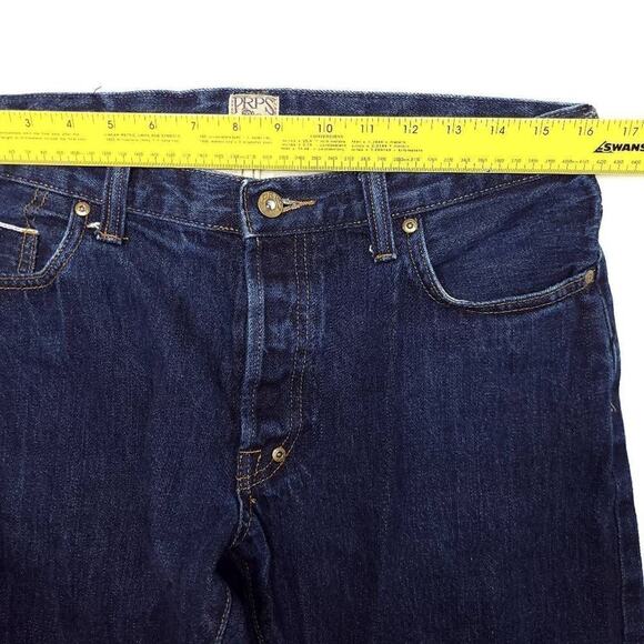 PRPS Skinny Jeans Mens 30x34 Japanese Donwan Harrell Selvedge Button-Fly - Picture 6 of 11